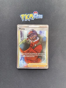 Juego de cartas coleccionables Pokémon Peony Chilling Reign 197/198 arte completo ultra raro casi nuevo. - Imagen 1 de 3