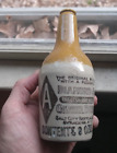 Diamond A Ginger Beer Salt City Bottling Co. Syracuse,Ny Stoneware Beer Bottle
