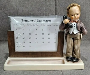Goebel Hummel Figurine ~ "Hello Perpetual Calendar" ~ #788/A - Picture 1 of 7