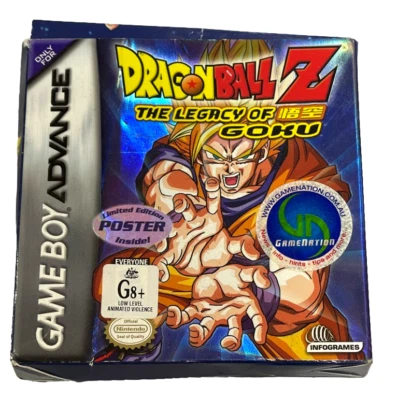 Dragonball Z The Legacy of Goku Nintendo Gameboy Advance GBA *Completo* En caja Foto 1 de 4