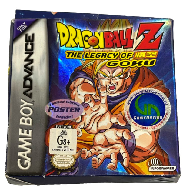 Gaming Relics - Game Boy Advance - Dragon Ball Z: Legacy of Goku, goku  gameplays 