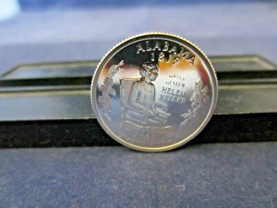 2003-S ALABAMA Silver Quarter Deep Cameo Mirror Proof Upper Grading Ranges - Image 1 of 3