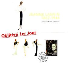 Bloc Souvenir n°138 oblitéré 1er jour - Jeanne Lanvin