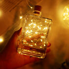 Bottle Fairy String Lights 20 Led Cork Shaped Holiday Wedding Party Decor Lot