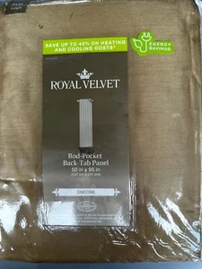 Royal Velvet Rod Tasche Rückseite Tab Panel Encore 50""x95"" NEU!!! - Bild 1 von 3
