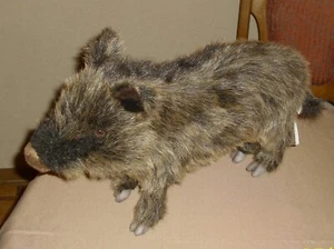 Hansa Creation, peluche, nuevo, expresivo, jabalí grande 52 cm de largo - Imagen 1 de 3