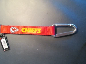 KANSAS CITY CHIEFS "LANYARD" Red NFL LICENSED by Aminco Retail $8.99 NWT  - Picture 1 of 5
