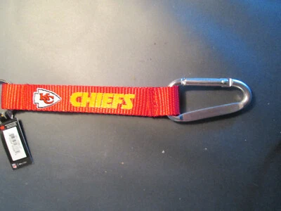 KANSAS CITY CHIEFS "LANYARD" Red NFL LICENSED by Aminco Retail $8.99 NWT  - Image 1 of 4