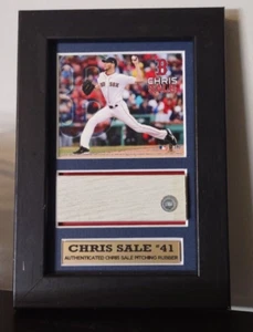 Chris Sale Authenticated MLB Pitching Rubber The Highland Mint Boston Red Sox - Picture 1 of 5
