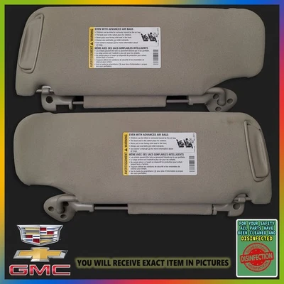 Juego de parasol suburbano Tahoe Avalanche Yukon Escalade 2000-06 conductor pasajero Foto 1 de 4