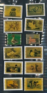 DUCK STAMP LAPEL PIN LOT RW1 RW26 RW37 RW41 RW52 RW53 RW56 RW61 RW62 RW65 -RW67 - Picture 1 of 1