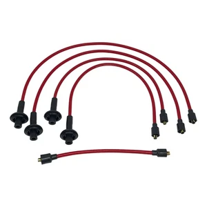 Taylor Cable 84291 Red 8.2mm Thundervolt Spark Plug Wires for Type 1 Beetle - Picture 1 of 4