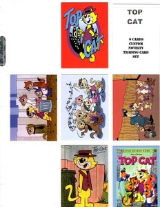 JUEGO DE 6 CARTAS COLECCIONABLES PERSONALIZADAS TOP CAT - Imagen 1 de 2