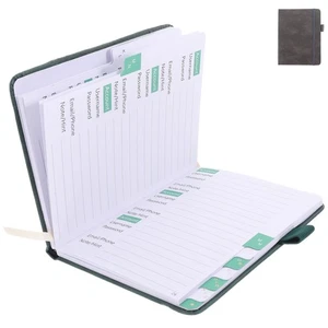 Address Phone Book Mini Telephone Number Books Organizer for Numbers - Picture 1 of 12