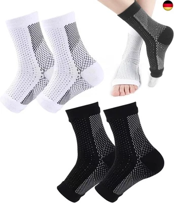 HSLPSM 2&3 Paar Kompressions-Socken Nachts, Orthopädische