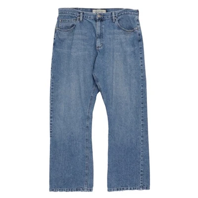 VTG Wrangler Hero Originals Jeans Mens 36x32 Relaxed Fit Boot Cut Blue Denim - Image 1 of 4