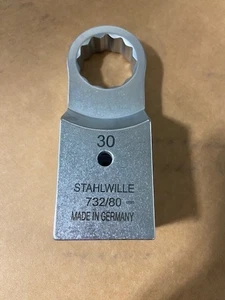 Stahlwille 58228030 732/80 Ring shell tool 30 mm, 24.5x28 mm - Picture 1 of 8