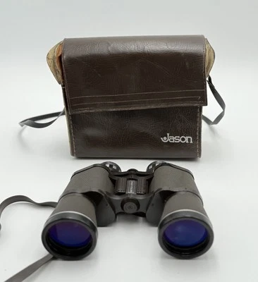 VINTAGE Binoculars Jason Empire Model 161 Commander 10X50 With Case - Image 1 of 4