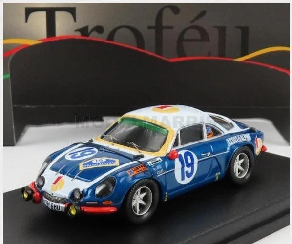 1 43 TROFEU Renault A110 Alpine #19 Rally Acropolis 1972 Andriopoulos TRRGR08