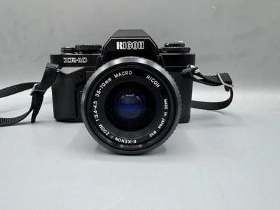 Ricoh XR-10 Film Camera 35mm With Bag, Accessories Straps, 1 Roll Of Film - Image 1 of 4