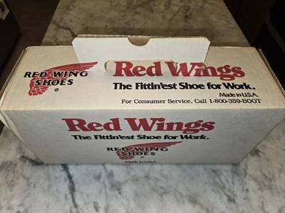 Red Wing Postman 101 Herren schwarz Chapparel Leder Größe 13 neu im Karton - Bild 1 von 4