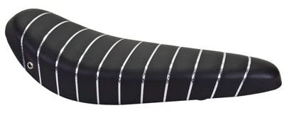 Assento de bicicleta banana sela SunLite POLO HD // listrado preto - Imagem 1 de 2