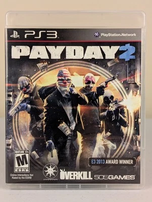 Payday 2 (Sony PlayStation 3, 2013) PS3 ➡️CIB Complete  - Tested - Excellent 📀! - Image 1 of 4
