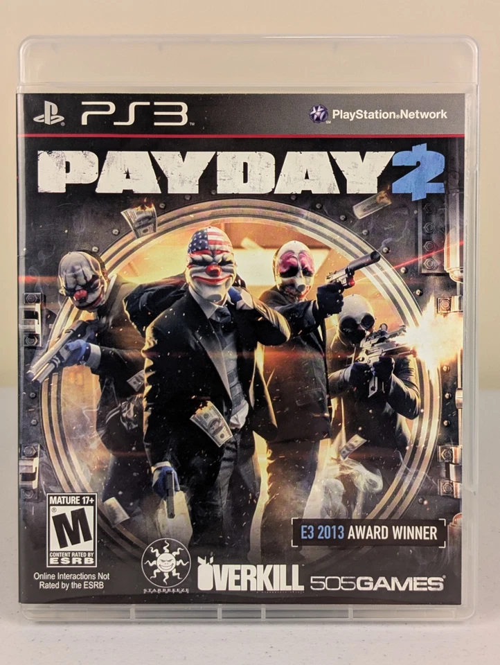Payday 2 (Sony PlayStation 3, 2013) PS3 ➡️CIB Complete  - Tested - Excellent 📀! - Image 1 of 4