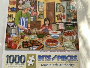 Bits & Pieces "Omas Küche Erdbeermarmelade" 1000-teiliges Puzzle von Tracy Hall - Bild 1 von 5