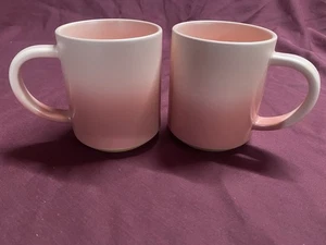 Room Essentials Tasses en céramique "ombré rose" 16 oz, lot de 2 - Photo 1/2
