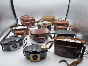 10 x Vintage Cameras inc Kodak Agfa Balda - Picture 1 of 20