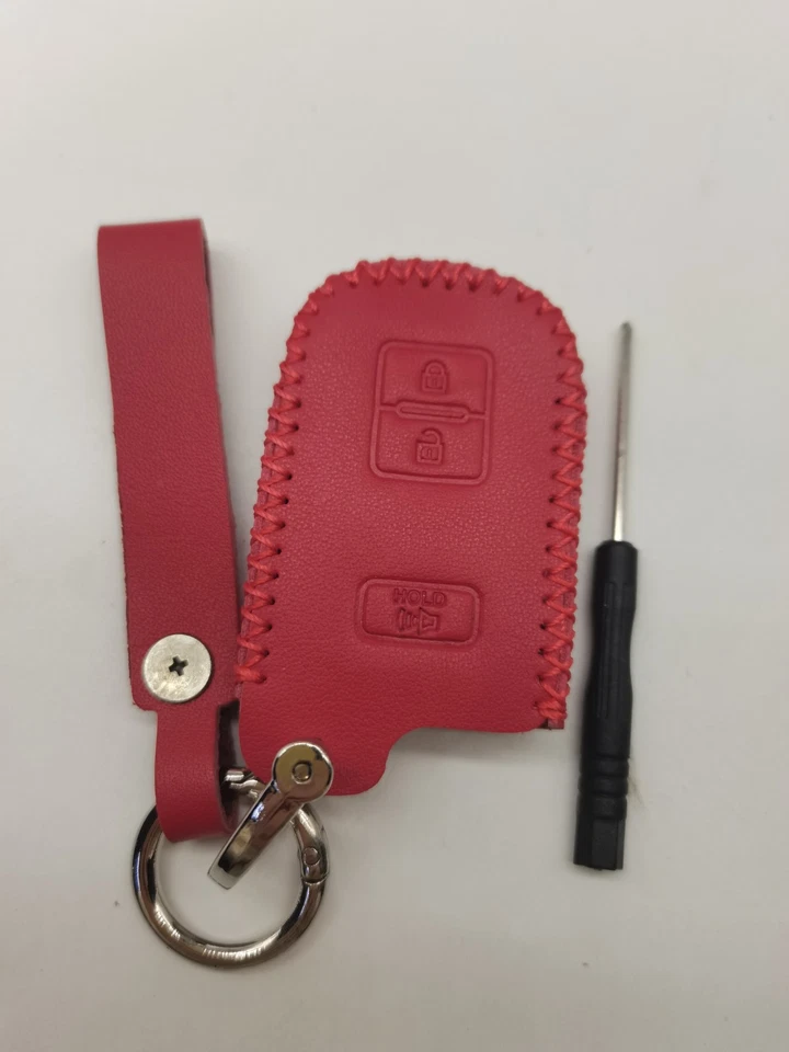 Funda de llave de cuero para 2021 2022 2023 TOYOTA TACOMA TUNDRA 4RUNNER SEQUOIA PRIUS Foto 1 de 1