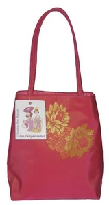 Sac à main de Créateur Les CRAPOUSSINES femme mariage rose woman french pink bag - Imagen 1 de 3