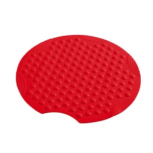 Duscheinlage Anti-Rutsch Matte Dusche Rutschfest von Ridder Techno Rund Rot - Bild 1 von 5