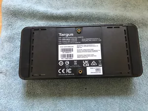 Targus Docking Station. USB-C Dual 4K Docking Station 100w PD. DOCK192-A - Picture 1 of 3