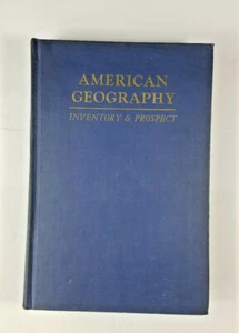 American Geography Inventory & Prospects by James and Jones Syracuse Press 1954 - Picture 1 of 9