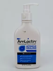 AmLactin Intensive Healing 15% Lactic Acid Lotion Dry Skin 7.9 oz Pump - Picture 1 of 7