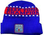 Beer Pong Knit Beanie Hat Ski Winter Cap Very Unique Beanie NEW