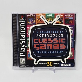 Activision Classics (PlayStation 1 PS1) Black Label CIB COMPLETE & TESTED