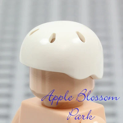 LEGO Skate Board Minifigura CASCO BLANCO - Amigos Bicicleta/Bicicleta Deporte Cabeza Equipo Sombrero Foto 1 de 3