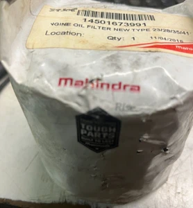 OEM TRACTOR ENGINE Oil Filter fits Case IH 4000 fits Mahindra 4110 14501673991 - Picture 1 of 1