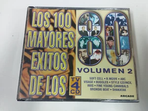 Los 100 Older exitos de los 80 Volume 2 SOFT CELL Inxs Fat Box - 4 X CD Am - Picture 1 of 6