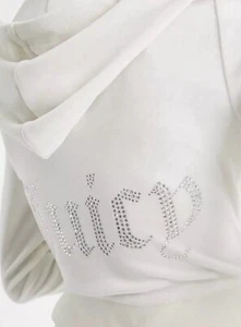 NWT Juicy Couture Velour Cream Soda Tracksuit Women’s White Size M - Picture 1 of 8