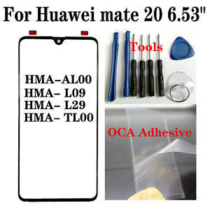 For Huawei mate 20 HMA-AL00 HMA-L09 HMA-L29 TL00 Outer Front Screen Glass Lens