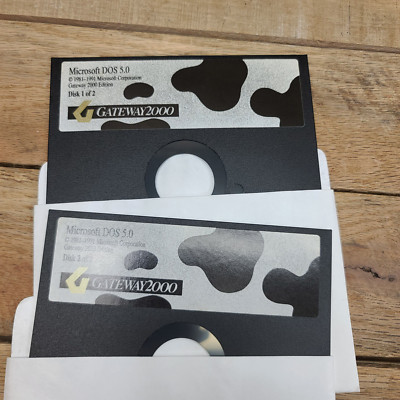 Gateway 2000 Edition Microsoft DOS 5.0 Floppy...