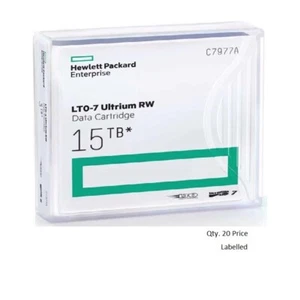 HPE C7977AL LTO Ultrium-7 6TB 15TB RW Custom Labeled 20 Pack - Picture 1 of 5