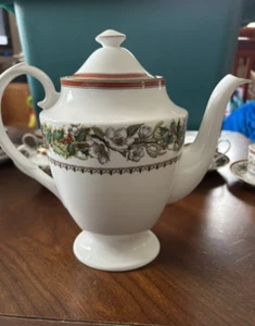Spode Christmas Rose Kaffeekanne - Bild 1 von 9