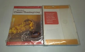 MARTHA'S CLASSIC THANKSGIVING~MARTHA STEWART DVD ~WITH ORGANIZER **NEW IN WRAP** - Picture 1 of 2