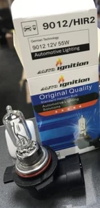 9012 12V 55W HIR2 PX22D FARO AUTO qualità ricambio lampadina alogena DRL TRASPARENTE - Foto 1 di 2