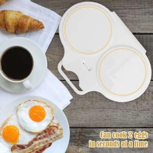 Kitchen Microwave Egg Poacher Poached Egg Cooker Egg Maker Poached Egg Steamer - Picture 1 of 10